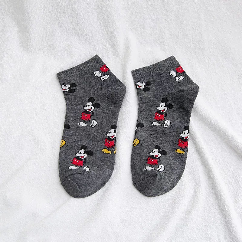 Tất nam nữ in hình hoạt hình Mickey cực chất TN89 rẻ