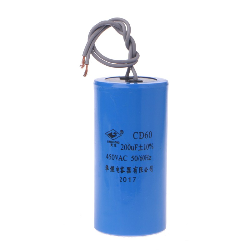 Tụ điện động cơ dùng để sử dụng điện 450v AC 200uf