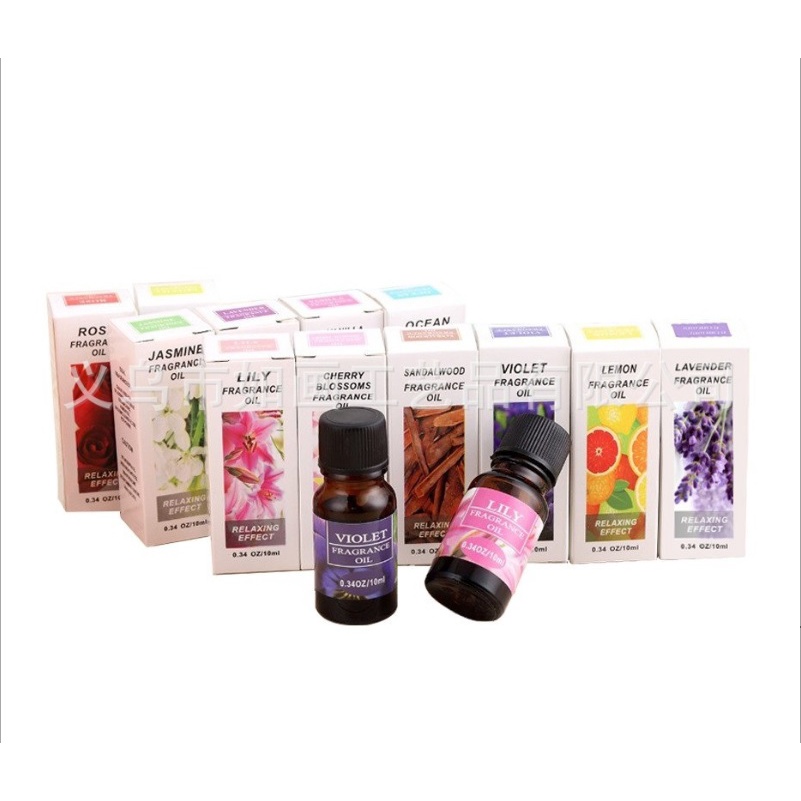 [ĐƯỢC CHỌN MÙI] Tinh Dầu Thiên Nhiên 10ml Siêu Thơm Sử Dụng Cho Máy Xông, Máy Khuếch Tán, Máy Phun Sương