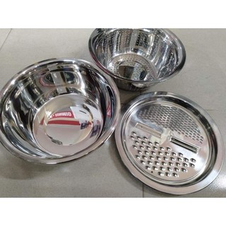 SET THAU RỔ INOX 304