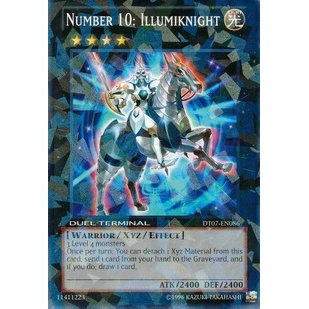 Thẻ bài Yugioh - TCG - Number 10: Illumiknight / DT07-EN086'