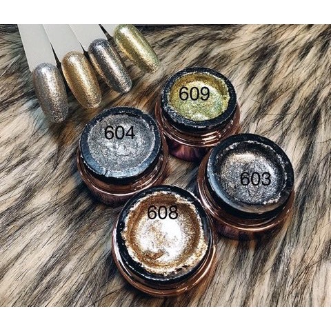 Gel nhũ siêu sáng hàng BARBIE MIRAGE - gel nhũ vẽ viền, phụ kiện nail