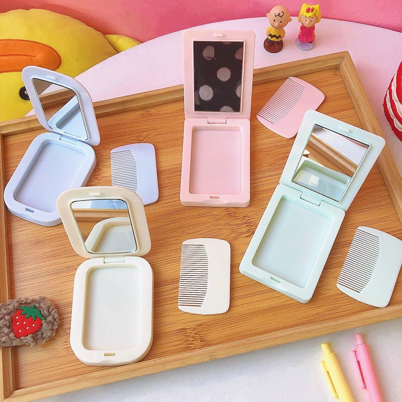[Rẻ vô đối] Gương mini - Bobu Shop - tiện dụng nhỏ gọn mang theo bên người