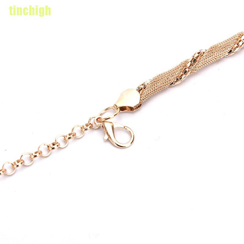 Thắt Lưng Dây Xích Kim Loại Thời Trang Cho Nữ