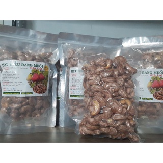 Hạt điều RANG MUỐI còn vỏ lụa, hạt nguyên (điều cồ)