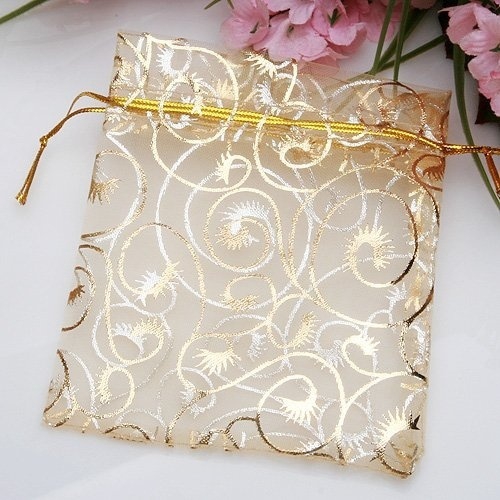 Set 10 Túi Rút Mini 3.5x4.3inch Đựng Quà Tặng/Trang Sức Cho Đám Cưới