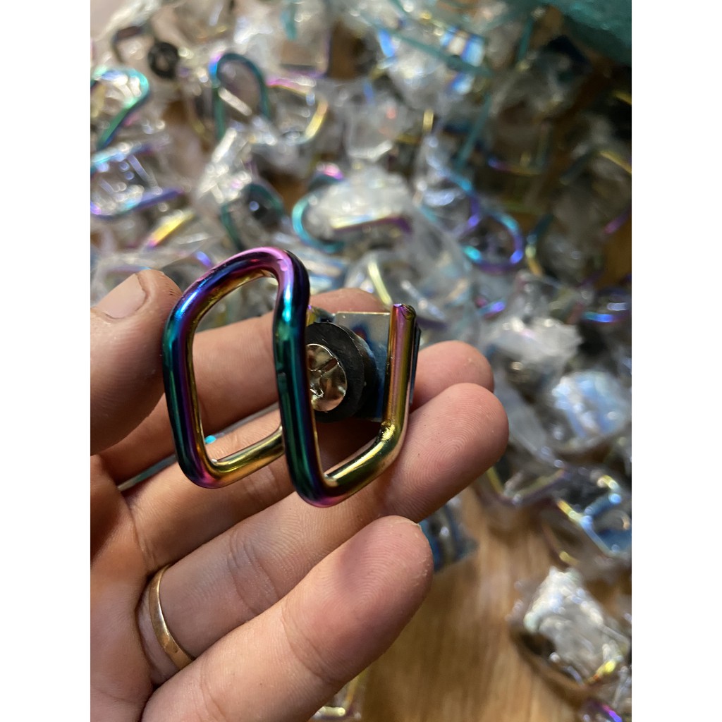 Combo 100 - 50 Móc treo đồ xe máy titan 7 màu!