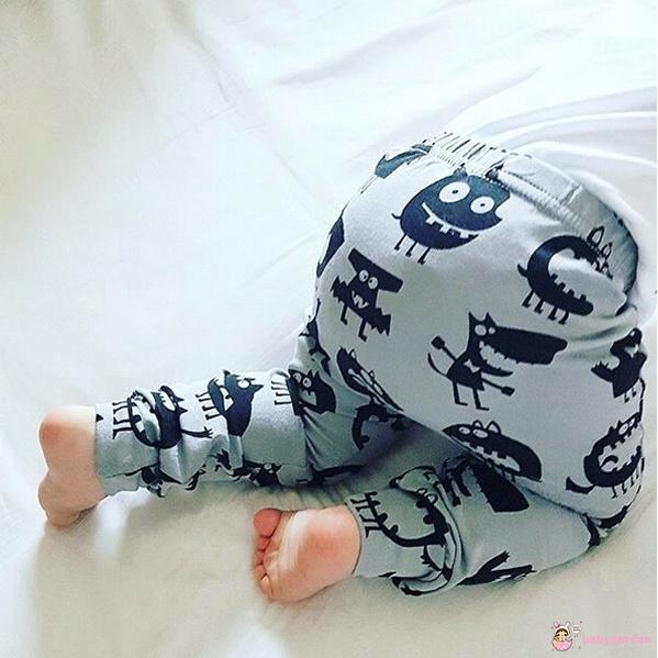 Quần Legging In Họa Tiết Động Vật Hoạt Hình Cho Bé