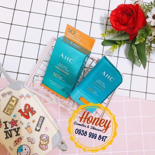☀️SÁP LĂN CHỐNG NẮNG AHC NATURAL PERFECTION FRESH SUNTICK SPF 50+ PA++++ | BigBuy360 - bigbuy360.vn