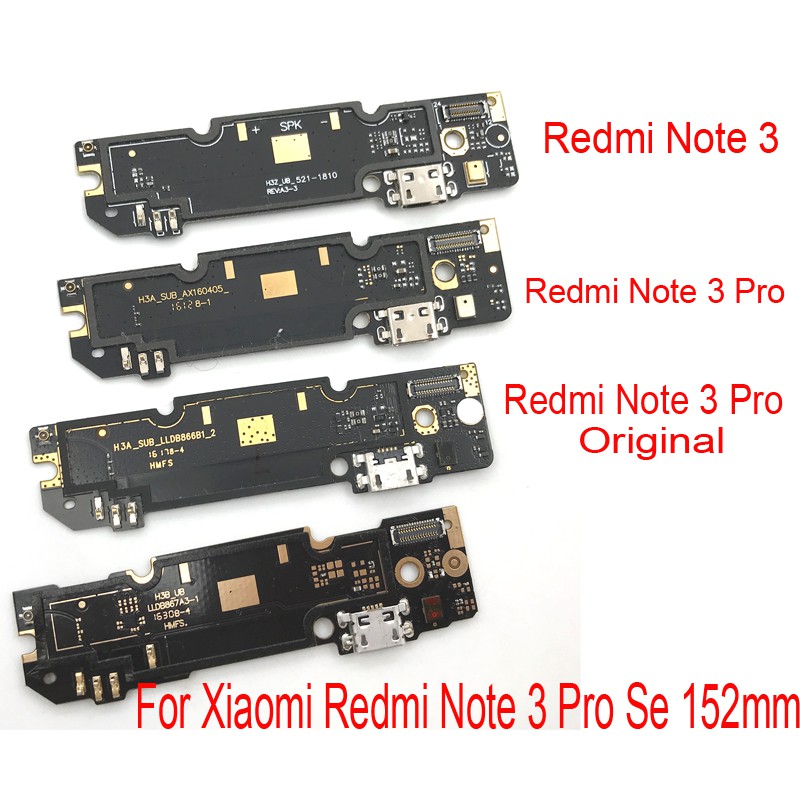 Linh Kiện Cổng Sạc Usb Cho Xiaomi Redmi Note 3 4 4x 5 6 7 8t 9 9s Pro Note 3 Pro