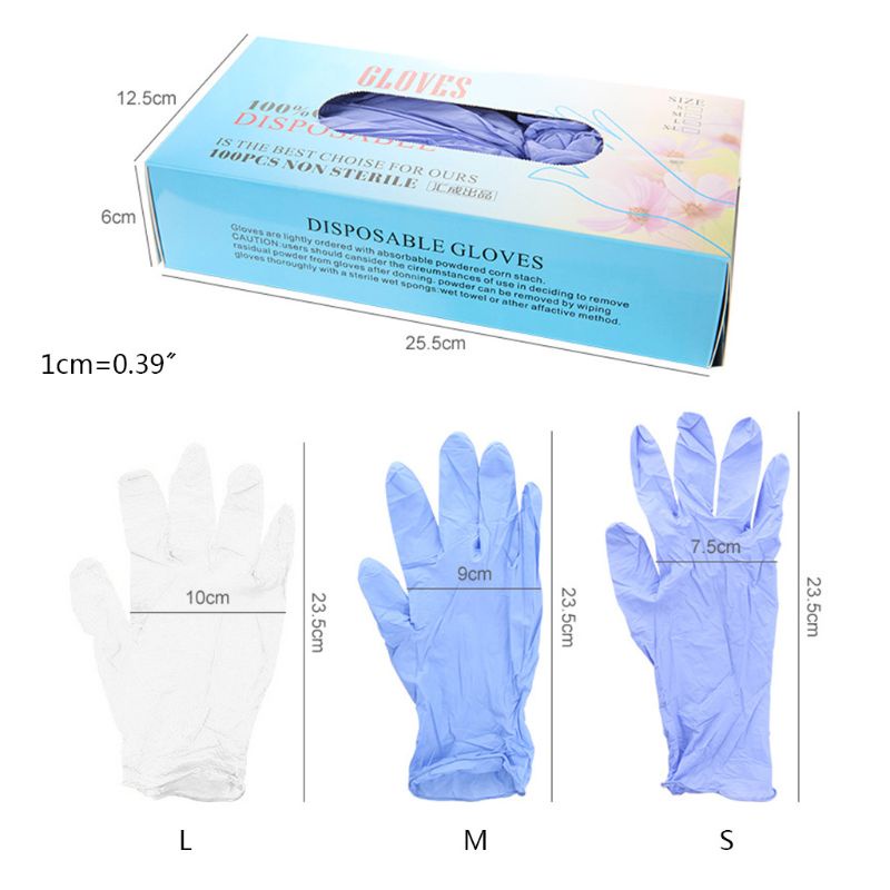 Hộp 50 Găng Tay Nitrile Dùng Một Lần Đa Ứng Dụng