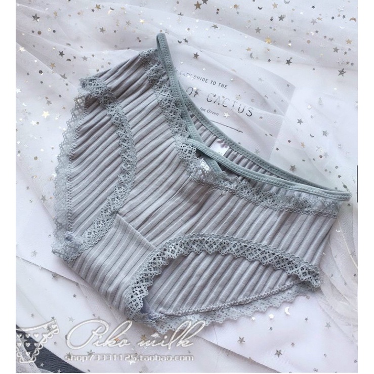 Quần Lót Bầu Cotton Viền Ren Đan Dây Chéo Chất Tăm Mềm Mịn Cao Cấp- Sexy Quyến Rũ ( mặc cả bầu và sau sinh)