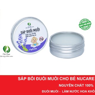 Sáp Bôi Đuổi Muỗi, Chống Muỗi Và Côn Trùng Dạng Nước Hoa Khô Hữu Cơ An Toàn Cho Bé NuCare