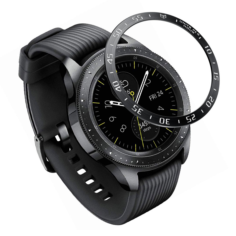 Vòng dán mép bảo vệ chống trầy xước bằng thép không gỉ dành cho đồng hồ thể thao Samsung Galaxy Watch 42mm/Gear Sport