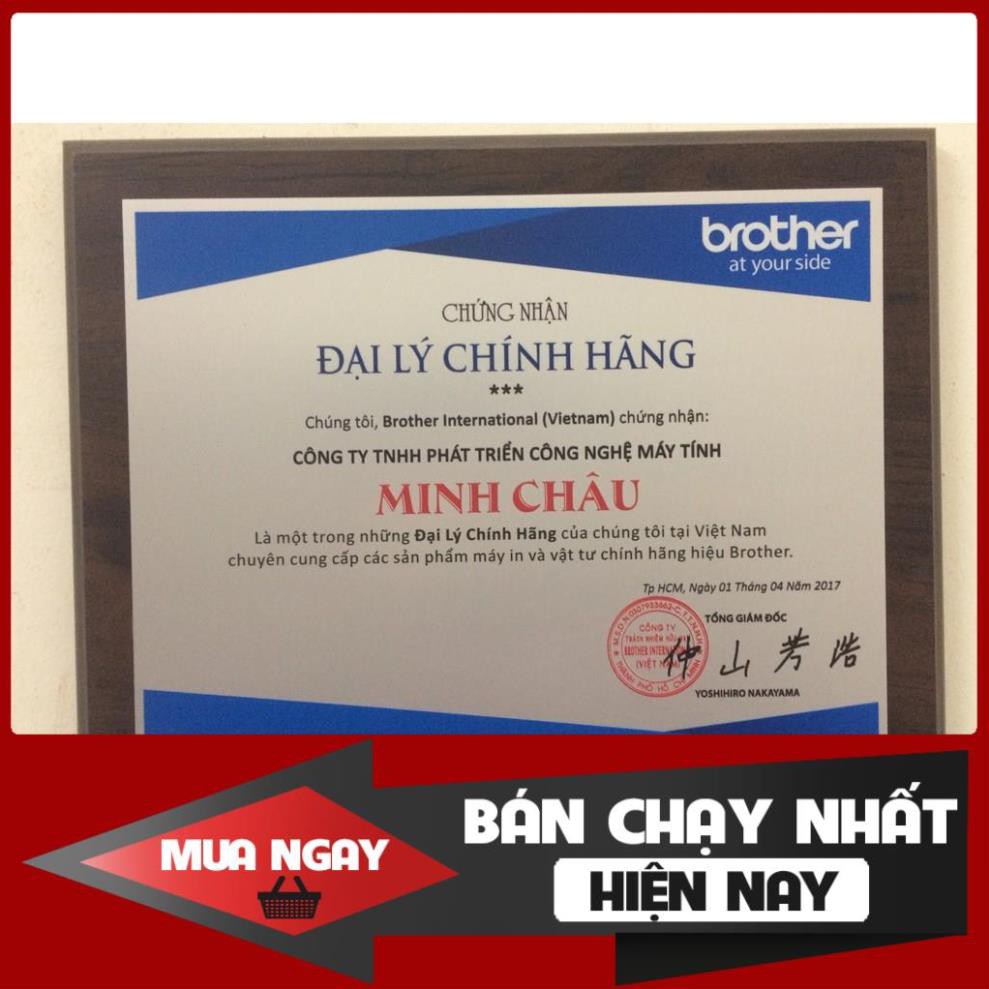 Băng giấy in nhãn Brother TZe-231 (12mm) - Chính hãng