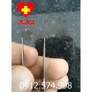 Nhíp 3 lỗ có mấu siêu nhỏ gắp mỡ mắt trong phẫu thuật thẩm mỹ