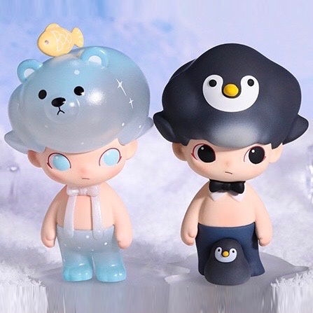 ★Hgtoys★Mô Hình Búp Bê Popmart DIMOO DIMOO Trang Trí Bể Cá