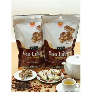 Combo 5 bịch Kẹo Gạo Lức Đậu Phộng (250g)
