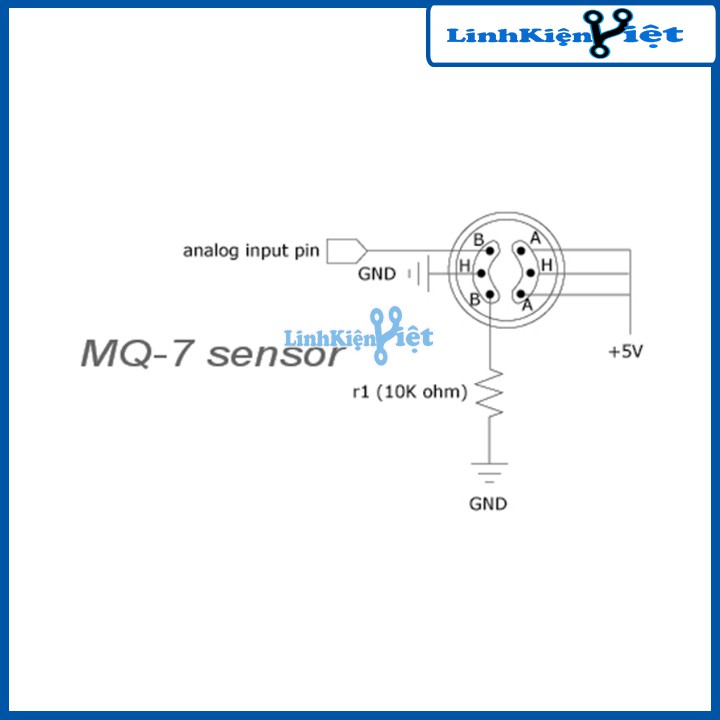 Cảm Biến Khí CO MQ7