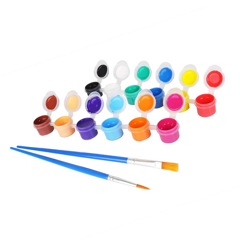 Set 12 Cọ Vẽ Màu Nước 12 Màu ff86 Dành Cho Các Bé