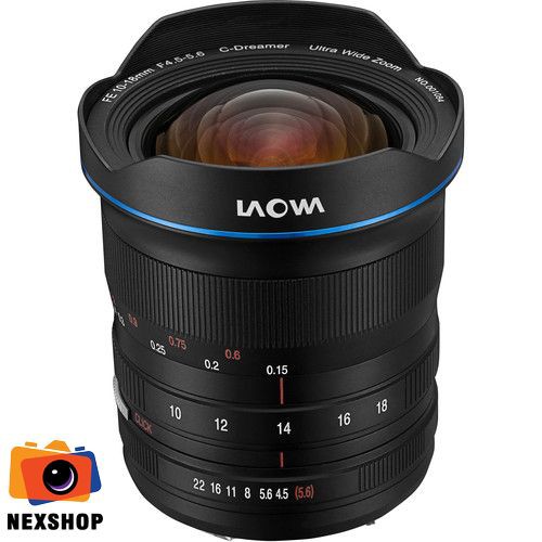 Ống kính Venus Optics Laowa 10-18mm f/4.5-5.6 FE Zoom ngàm Sony E | Chính hãng