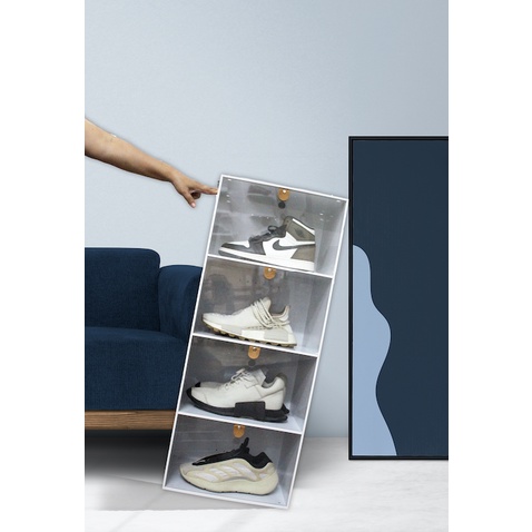 Kệ trưng bày giày 4 ngăn thời trang, tiện ích Bọt Lab SNEAKER SHELF