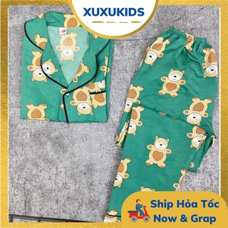 Bộ pijama kate thái cộc-dài form 40-60kg