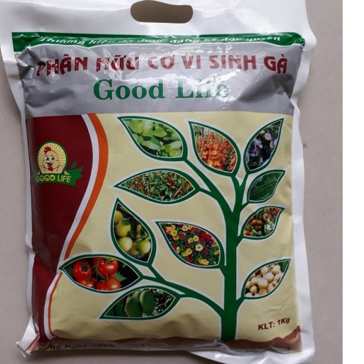 Phân bón hữu cơ vi sinh gà Goodlife_ 1kg