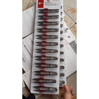 Vỉ kéo bấm chỉ INOX 12 cây (kéo nhỏ)