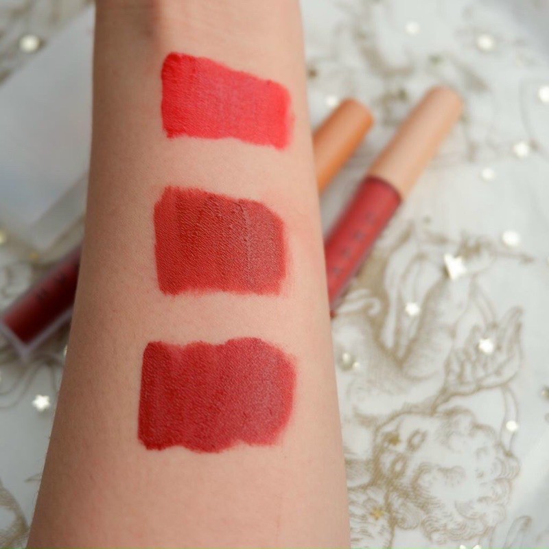 Set 3 son kem lì Hudarpo Love Lip Glaze