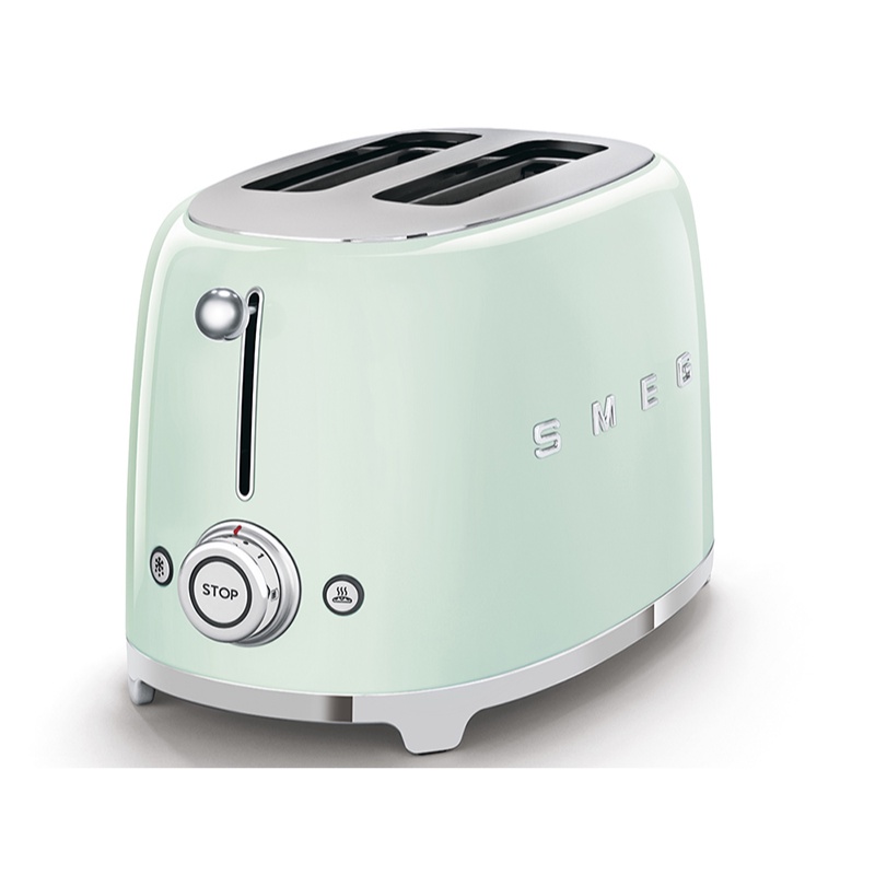 Máy nướng bánh mỳ SMEG TSF01PGEU màu xanh mint