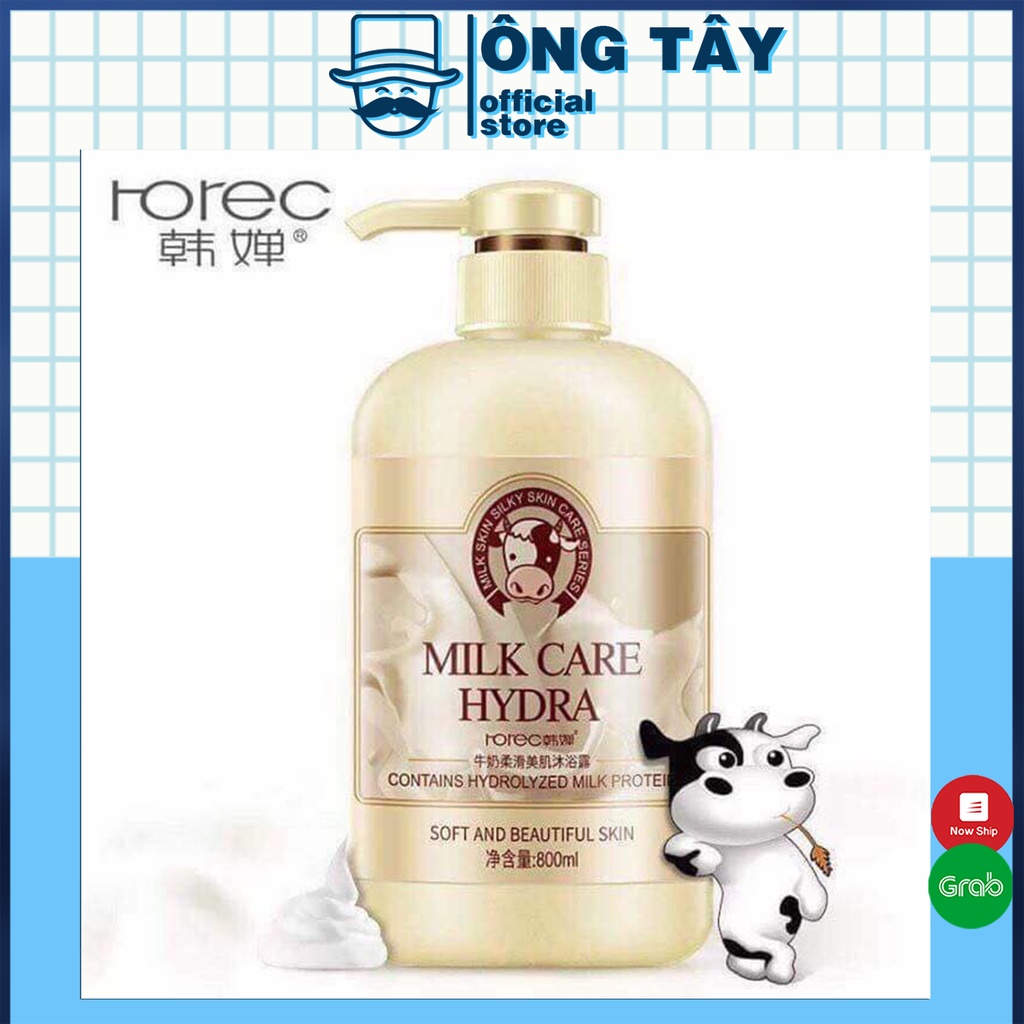 Sữa tắm bò sữa MILD CARE HYDRA