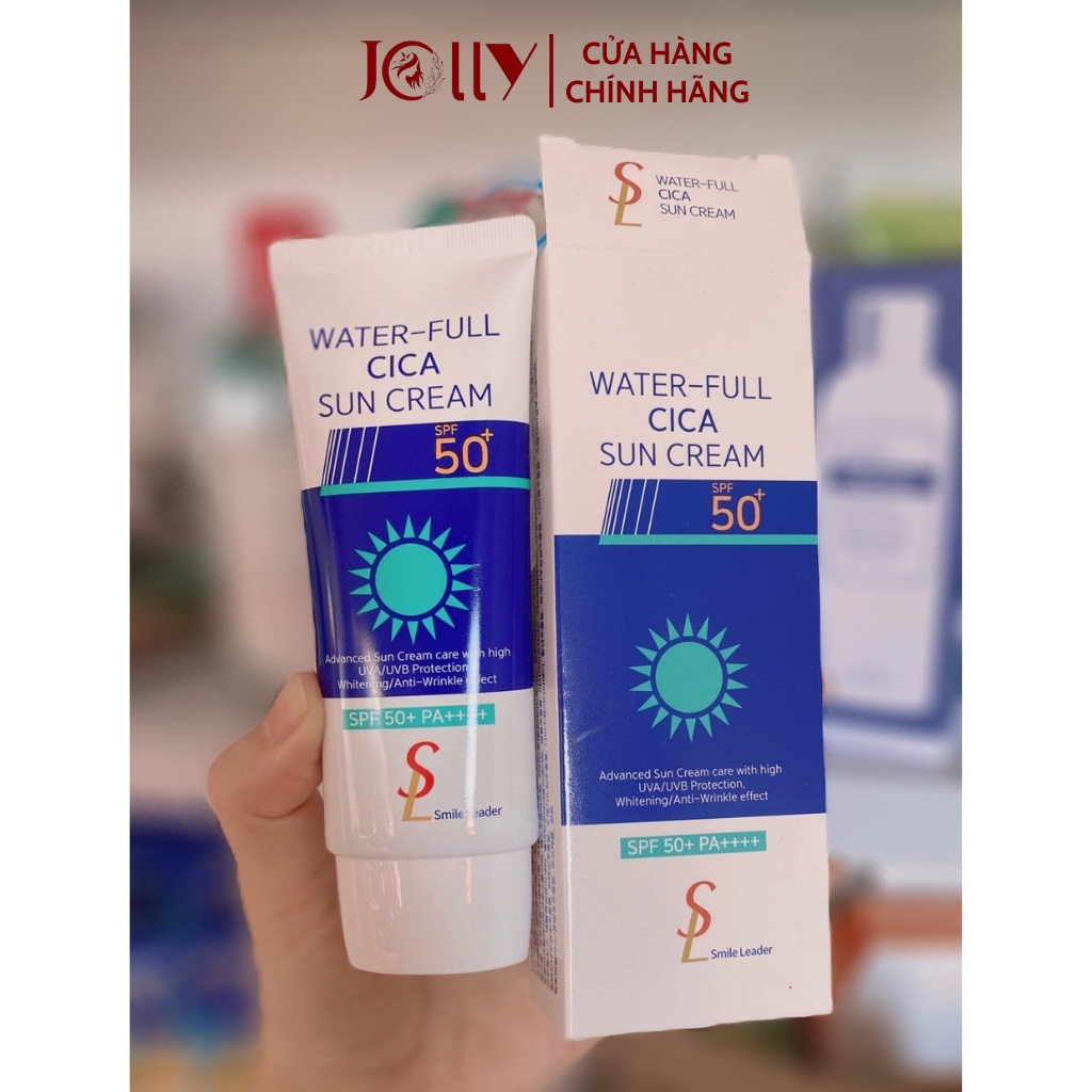 Kem Chống Nắng Nâng Tone Smile Leader Sun Cream SPF 50+ PA++++ 60ml