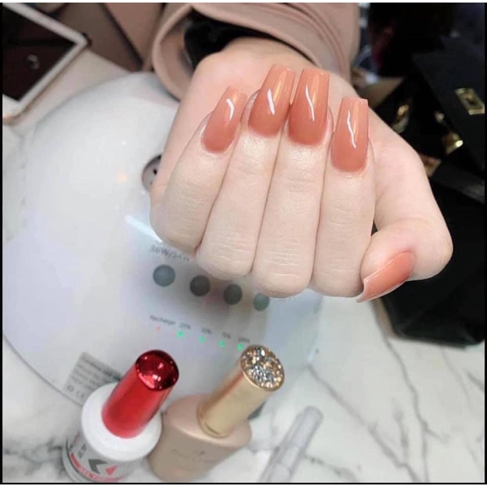 sơn gel thạch hồng yolly - màu sơn đang được ưa chuộng nhất