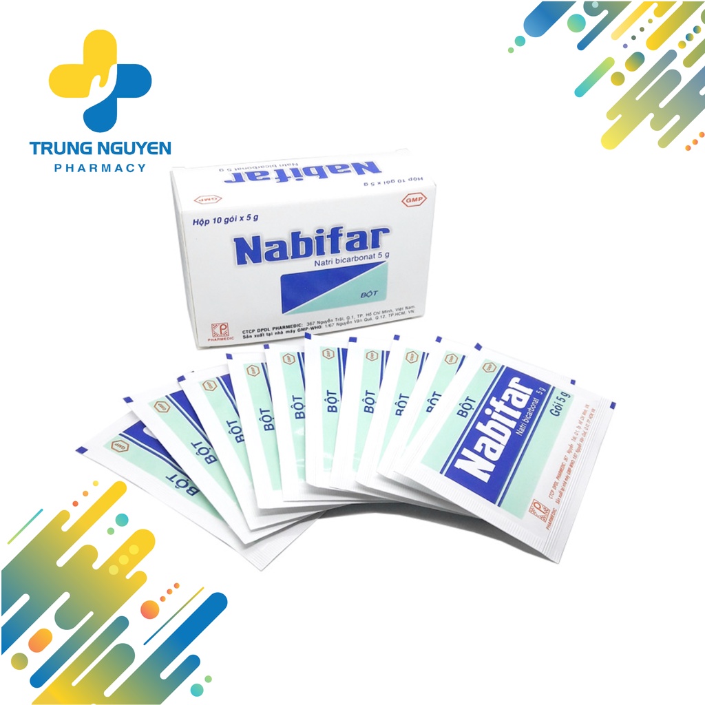 Bột vệ sinh vùng kín, khử mùi hôi Nabifar