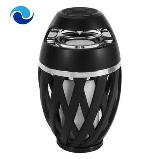 Loa bluetooth không dây có đèn LED hình ngọn lửa