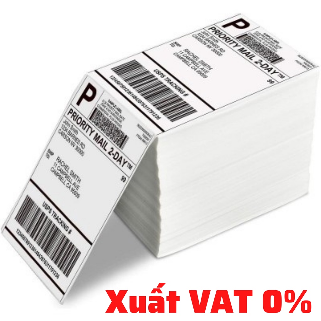 Giấy in nhiệt đơn hàng TMĐT khổ A6, A7 cho máy in dPos PR421, Abit Q900, DT108B XP470B, XP420B, HPRT N41