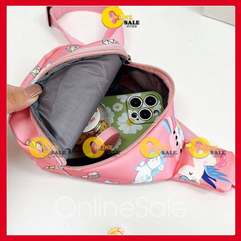 Túi đeo vai tréo thời trang trẻ em balo đi chơi du lịch cho bé trai bé gái từ 2 3 4 5 tuổi