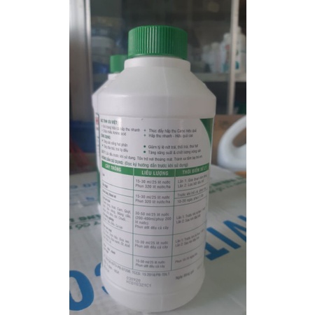 Phân bón lá hữu cơ khoáng Hi Boron 7-14