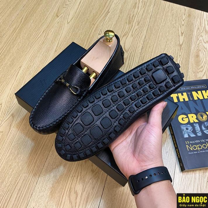 . GIÀY LƯỜI NAM ✅ GIÀY MỌI NAM CHẤT DA BÒ MỀM 100% 🎁 ĐẾ CAO SU BÊT KHÂU CHẮC CHẮN ✅ MÃ M889 ;