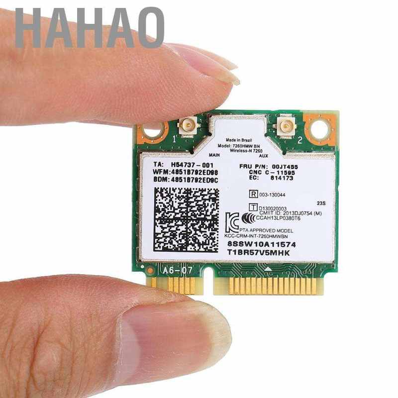 [Seller Recommend] Card Wifi Không Dây Intel 7260 Bn 802.11bgn Mini Pci-E 300mbps Cho Lenovo