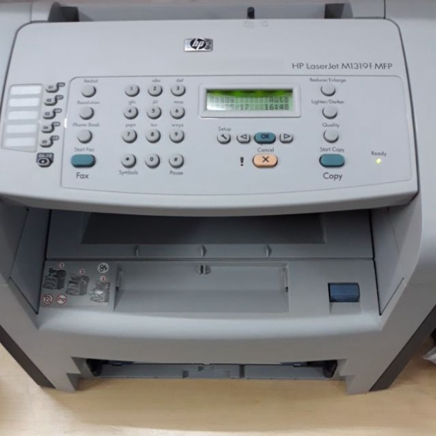 Máy in đa chức năng HP 1319f cũ.có chức năng in.fax. scan.photo