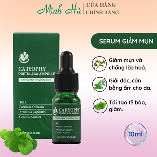 Serum Caryophy Portulaca Ampoule 10ml giúp giảm mụn, cho làn da khỏe đẹp