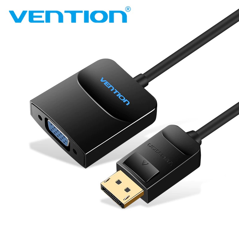 Vention Displayport DP To VGA 1080P HD Converter Adapter For Laptop Computer TV Monitor Projector