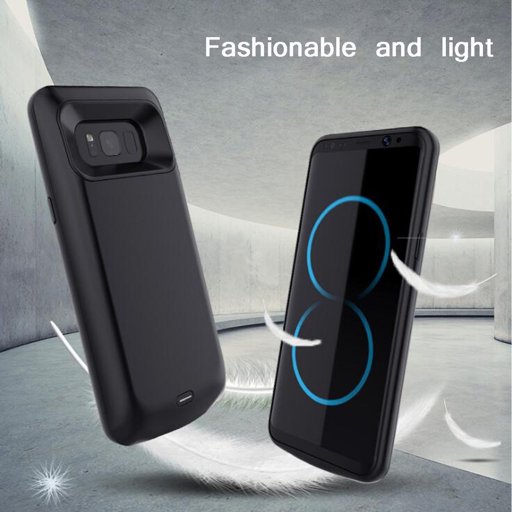 Ốp lưng Samsung S8 Plus kiêm sạc dự phòng 5500mAh hiệu NewDery