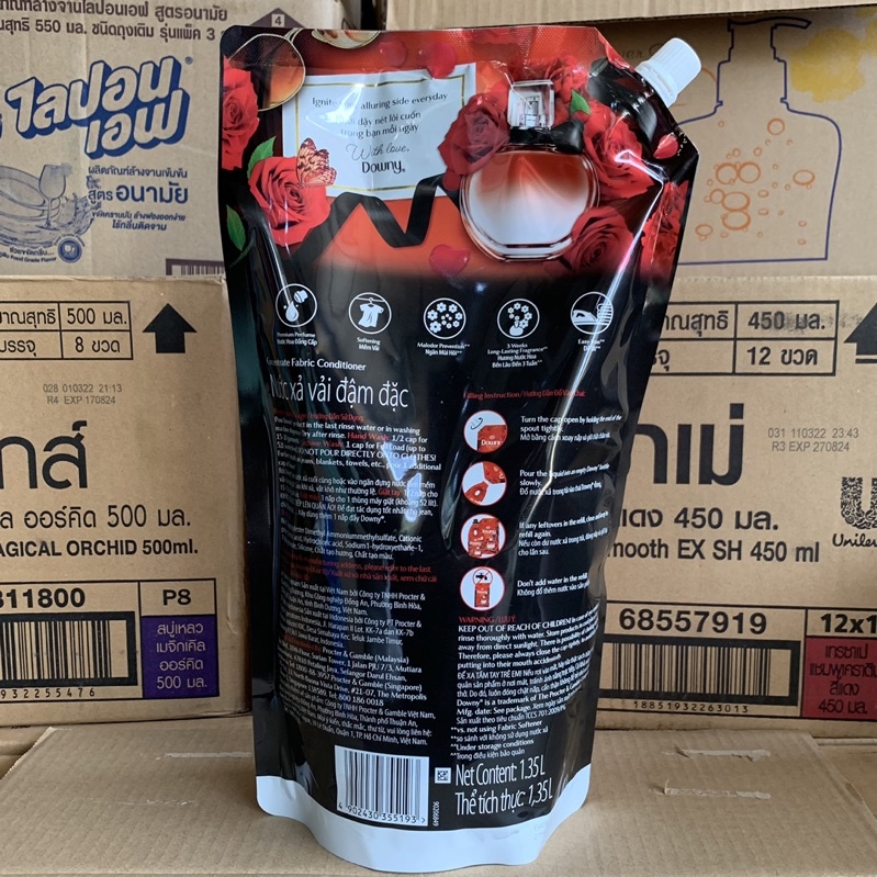 Nước Xả Downy Hương Nắng Mai 1.4L và 1.6L