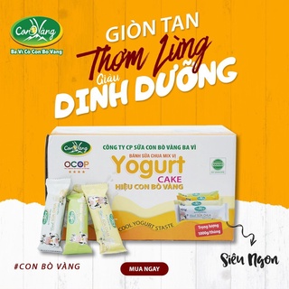 Bánh sữa chua giòn mix vị ba vì con bò vàng 2kg