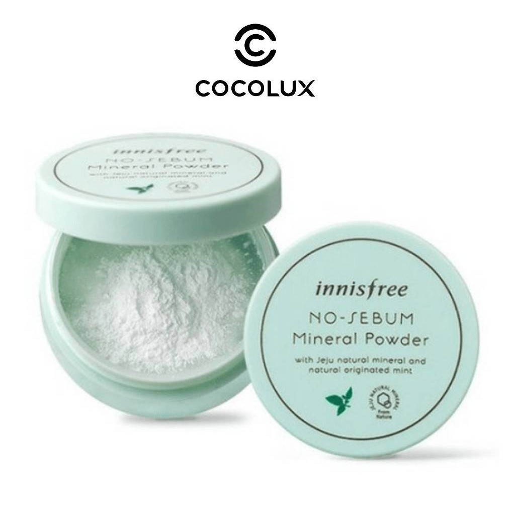 [CoCoLux] Phấn Phủ Kiềm Dầu Dạng Bột Innisfree No Sebum Mineral Powder