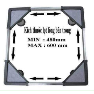 Chân kê máy giặt, tủ lạnh, chân giá đỡ máy giặt, tủ lạnh