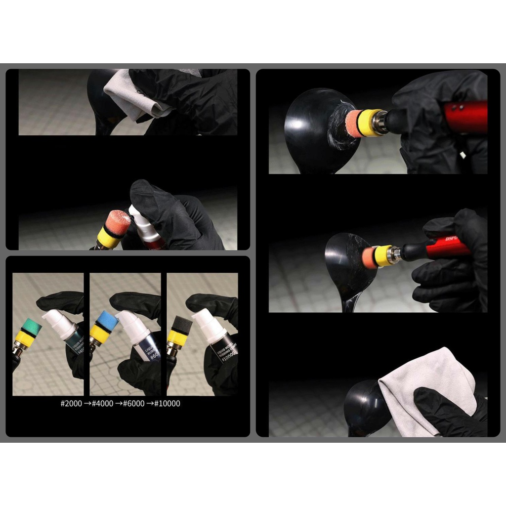 Dụng cụ đánh bóng mô hình Dspiae Compound super fine 2000 4000 6000 10000 special polishing slurry